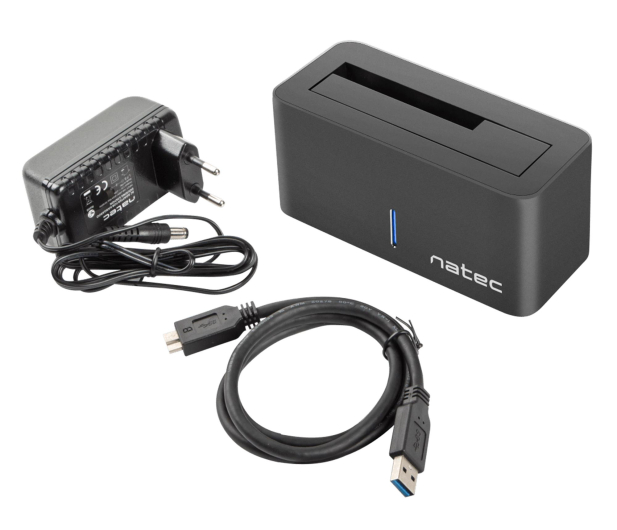 Natec KANGAROO SATA 2.5"/3.5" USB 3.0 + ZASILACZ - 1480432 - zdjęcie 5